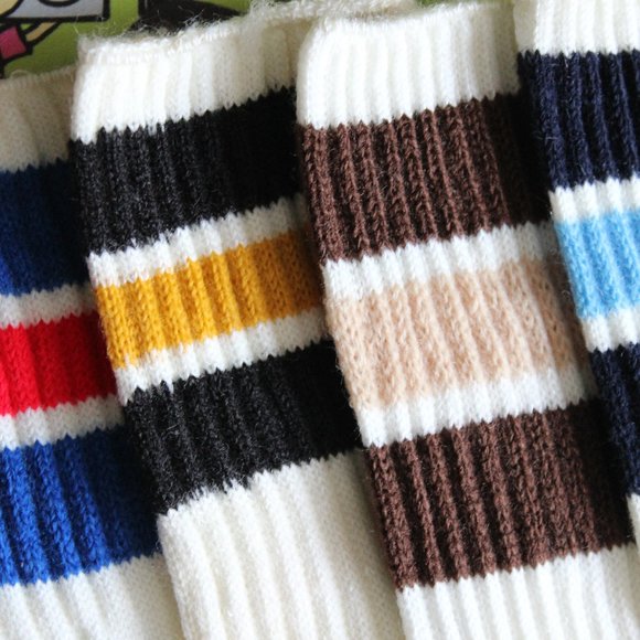 🧦 Vintage Made in Canada Socks 🧦 Brown/Beige - Picture 7 of 7